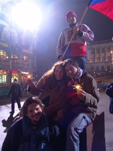 Natáčení reklamy 12.12.05